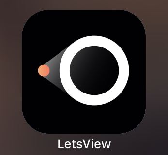 画面共有 LetsViewのアイコン画像