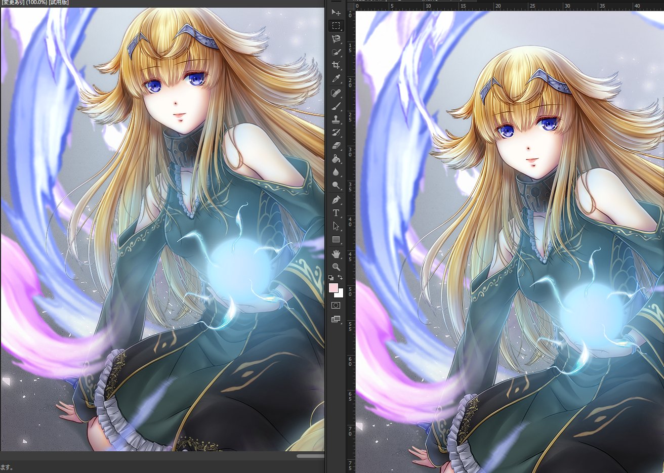 商業イラストでaffinity Photoを活用 I Mixsさんの場合